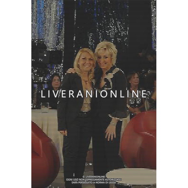 Milano - trasmissione: \' PASSO IN TV\' - QUANDO LA MUSICA E LE PAROLE SONO D\'AUTORE\'. Telenova nella foto: Evelina FLACHI - Daniela JAVARONE © GANDALFPRESS - AG. ALDO LIVERANI SAS