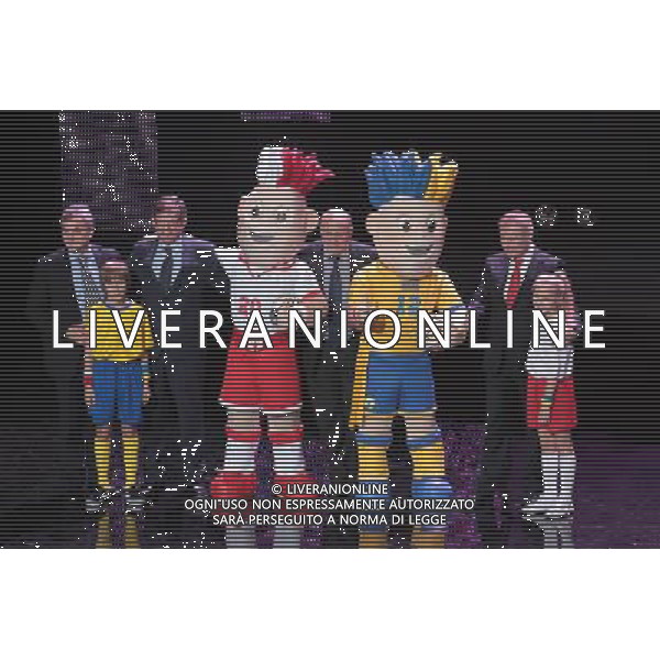 VARSAVIA (POLONIA) PRESENTAZIONE MASCOT PER GLI EUROPEI 2012 DI CALCIO POLONIA/UCRAINA ©Ê LUKASZ GROCHALA/CYFRASPORT - NEWSPIX.PL - AG. ALDO LIVERANI SAS ITALY ONLY 