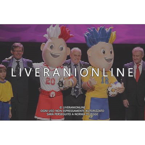 VARSAVIA (POLONIA) PRESENTAZIONE MASCOT PER GLI EUROPEI 2012 DI CALCIO POLONIA/UCRAINA ©  MACIEJ SMIAROWSKI NEWSPIX.PL - AG. ALDO LIVERANI SAS ITALY ONLY *** Local Caption *** 