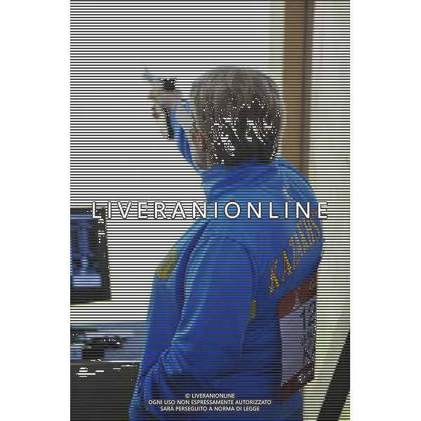 (101116) -- GUANGZHOU, Nov. 16, 2010 () -- Galina Belyayeva of Kazakhstan competes during the women\'s 25m Pistol Team final at the 16th Asian Games in Guangzhou, south China\'s Guangdong Province, Nov. 16, 2010. Kazakhstan claimed the title with 1731 points. (/Chen Yehua) ©photoshot/Agenzia Aldo Liverani Sas - ITALY ONLY - 16a Giochi Asiatici di Guangzhou, nel sud della Cina