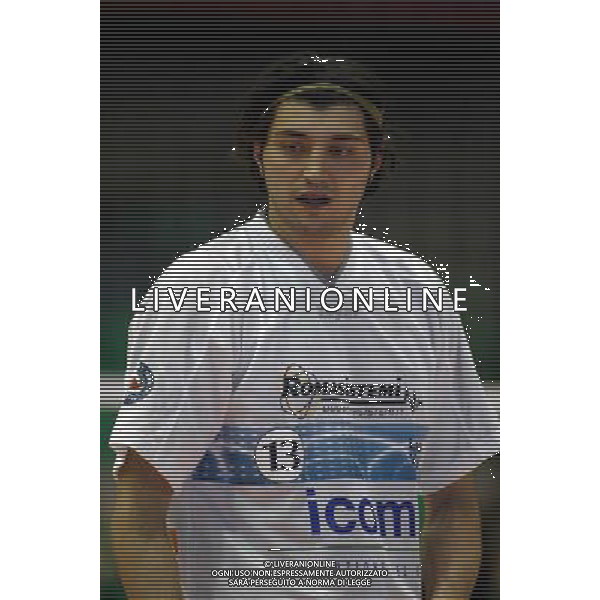 Firenze 15/02/2004 sisley treviso-icom latina semifinale voley tim cup nella foto cipollari paolo* foto gianni nucci / ag aldo liverani