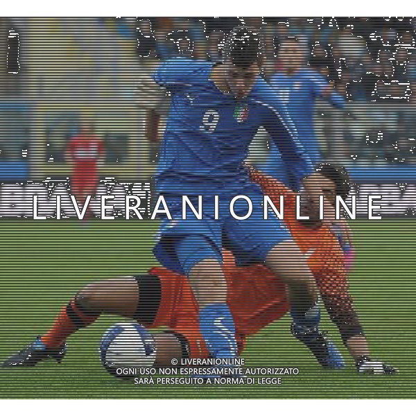 Gara Amichevole Nazionali Under 21 Fermo - 17.11.2010 Italia-Turchia Nella Foto:destro mattia /Ph.Vitez-Ag. Aldo Liverani