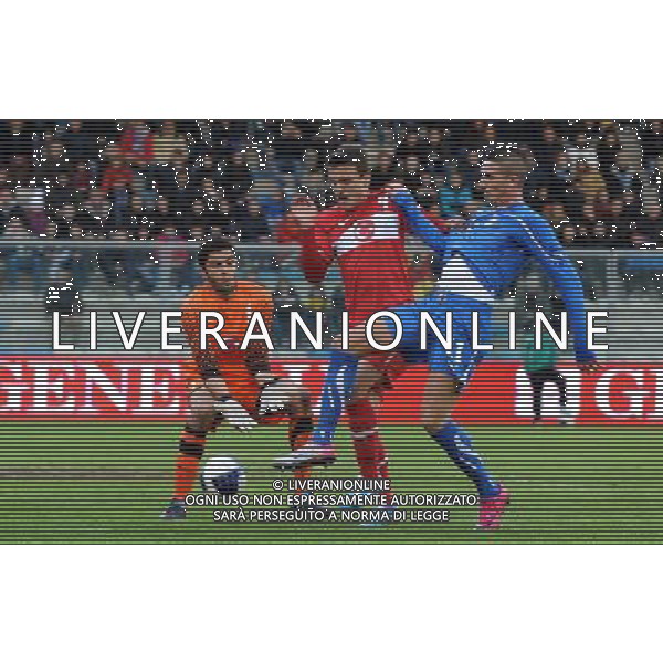 Gara Amichevole Nazionali Under 21 Fermo - 17.11.2010 Italia-Turchia Nella Foto:occasione macheda /Ph.Vitez-Ag. Aldo Liverani