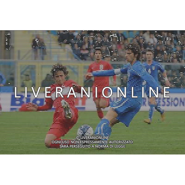 Gara Amichevole Nazionali Under 21 Fermo - 17.11.2010 Italia-Turchia Nella Foto:occasione fabbrini diego /Ph.Vitez-Ag. Aldo Liverani