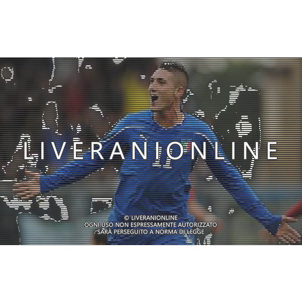 Gara Amichevole Nazionali Under 21 Fermo - 17.11.2010 Italia-Turchia Nella Foto:esultanza macheda /Ph.Vitez-Ag. Aldo Liverani