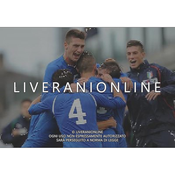 Gara Amichevole Nazionali Under 21 Fermo - 17.11.2010 Italia-Turchia Nella Foto:esultanza macheda /Ph.Vitez-Ag. Aldo Liverani