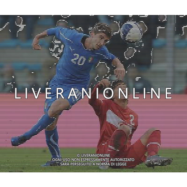 Gara Amichevole Nazionali Under 21 Fermo - 17.11.2010 Italia-Turchia Nella Foto:borini /Ph.Vitez-Ag. Aldo Liverani