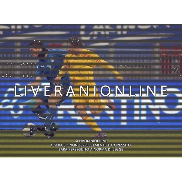 Italia - Romania Amichevole a Klagenfurt 17/11/2010 nella foto Davide Santon e Deac ©Parisotto/Agenzia Aldo Liverani Sas