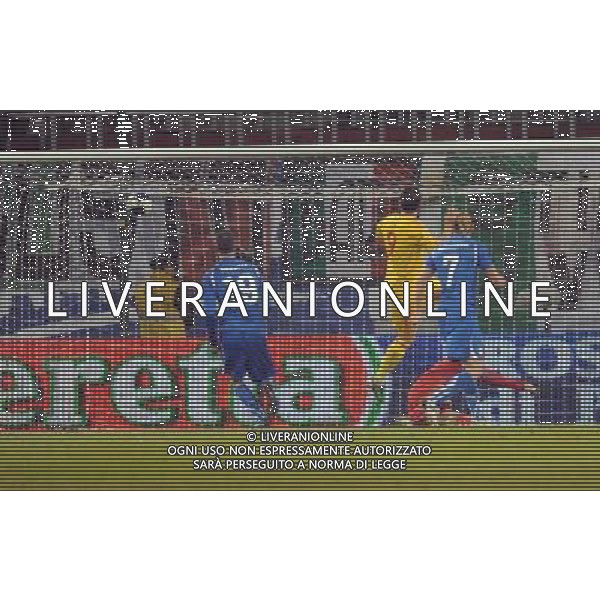 Italia - Romania Amichevole a Klagenfurt 17/11/2010 nella foto il gol di Marica ©Parisotto/Agenzia Aldo Liverani Sas