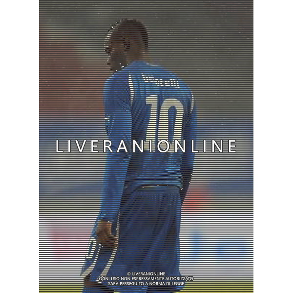 Italia - Romania Amichevole a Klagenfurt 17/11/2010 nella foto Mario Balotelli ©Parisotto/Agenzia Aldo Liverani Sas