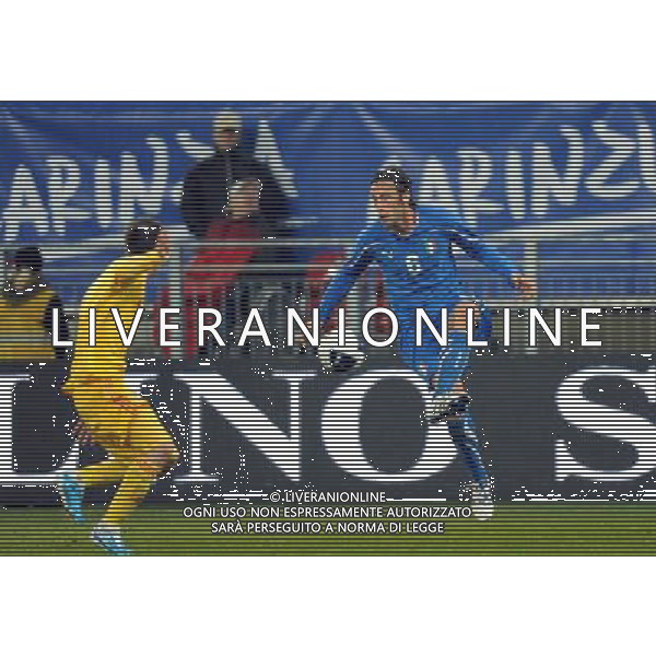 Italia - Romania Amichevole a Klagenfurt 17/11/2010 nella foto Stefano mauri e Rapa ©Parisotto/Agenzia Aldo Liverani Sas