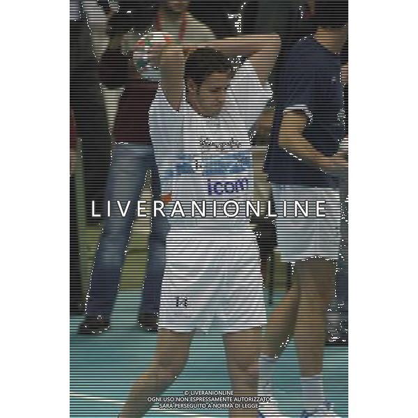 Firenze 15/02/2004 sisley treviso-icom latina semifinale voley tim cup nella foto giosa alessandro* foto gianni nucci / ag aldo liverani