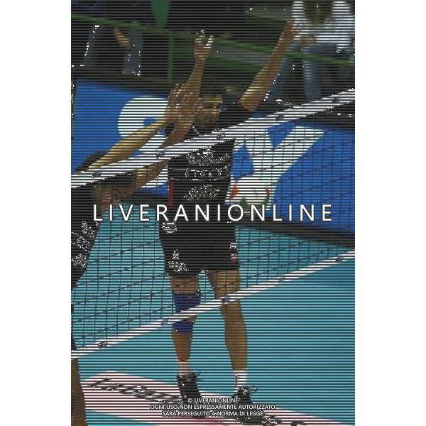 Firenze 15/02/2004 sisley treviso-icom latina semifinale voley tim cup nella foto papi samuele* foto gianni nucci / ag aldo liverani