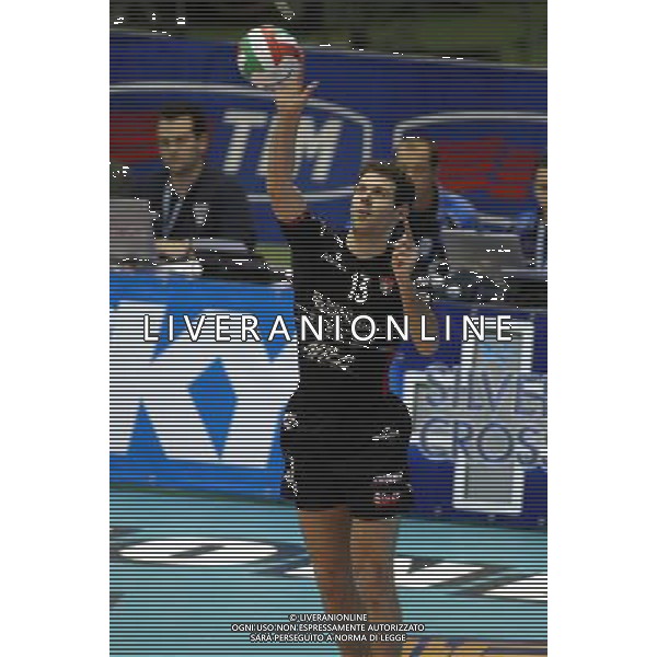 Firenze 15/02/2004 sisley treviso-icom latina semifinale voley tim cup nella foto tencati luca* foto gianni nucci / ag aldo liverani