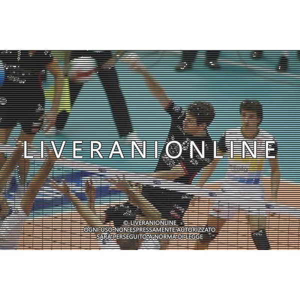 Firenze 15/02/2004 sisley treviso-icom latina semifinale voley tim cup nella foto tencati luca* foto gianni nucci / ag aldo liverani