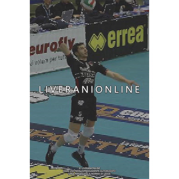 Firenze 15/02/2004 sisley treviso-icom latina semifinale voley tim cup nella foto vermiglio valerio* foto gianni nucci / ag aldo liverani