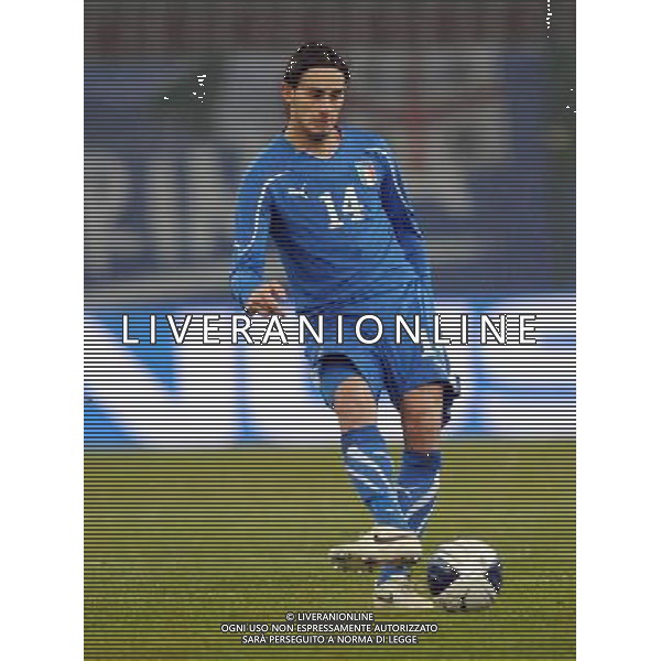 KLAGENFURT-AMICHEVOLE ITALIA-ROMANIA 17/11/2010 NELLA FOTO ALBERTO AQUILANI FOTO PARISOTTO-AG ALDO LIVERANI