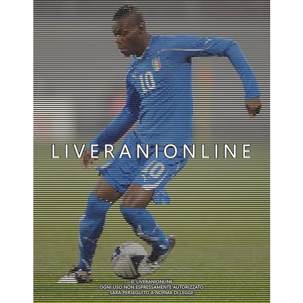 KLAGENFURT-AMICHEVOLE ITALIA-ROMANIA 17/11/2010 NELLA FOTO MARIO BALOTELLI FOTO PARISOTTO-AG ALDO LIVERANI