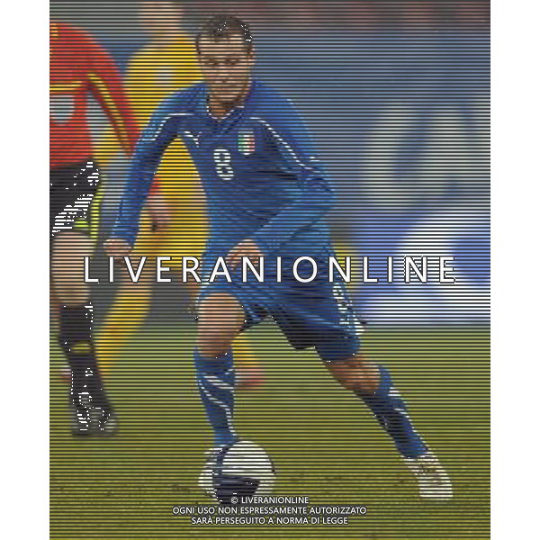 KLAGENFURT-AMICHEVOLE ITALIA-ROMANIA 17/11/2010 NELLA FOTO DIAMANTI ALESSANDRO FOTO PARISOTTO-AG ALDO LIVERANI