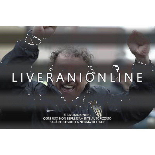 TORNEO DI VIAREGGIO FINALE 56a COPPA CARNEVALE 25/2/2004 EMPOLI-JUVENTUS 0-3 NELLA FOTO ESULTANZA DI CHIARENZA VINCENZO FOTO GIANNI NUCCI/AG ALDO LIVERANI