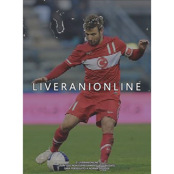 Gara Amichevole Nazionali Under 21 Fermo - 17.11.2010 Italia-Turchia Nella Foto:AYGUNES /Ph.Vitez-Ag. Aldo Liverani