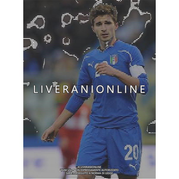 Gara Amichevole Nazionali Under 21 Fermo - 17.11.2010 Italia-Turchia Nella Foto:Fabio BORINI /Ph.Vitez-Ag. Aldo Liverani