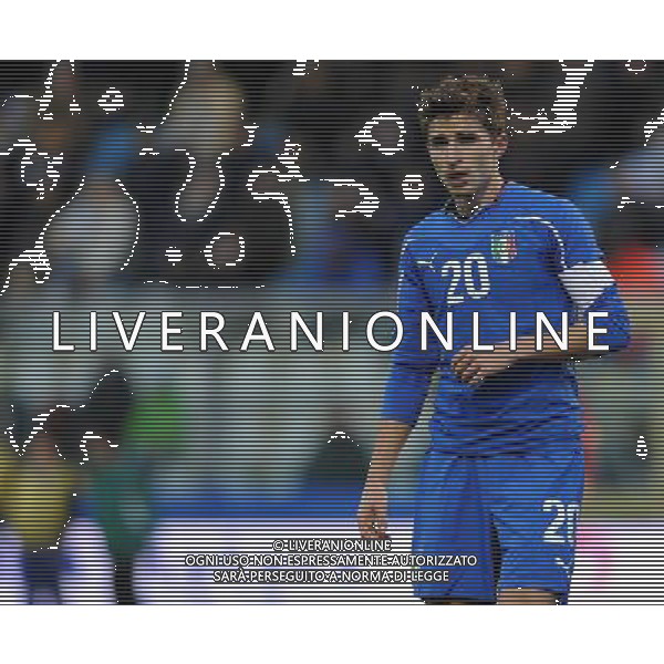 Gara Amichevole Nazionali Under 21 Fermo - 17.11.2010 Italia-Turchia Nella Foto:Fabio BORINI /Ph.Vitez-Ag. Aldo Liverani