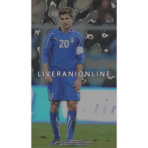 Gara Amichevole Nazionali Under 21 Fermo - 17.11.2010 Italia-Turchia Nella Foto:Fabio BORINI /Ph.Vitez-Ag. Aldo Liverani