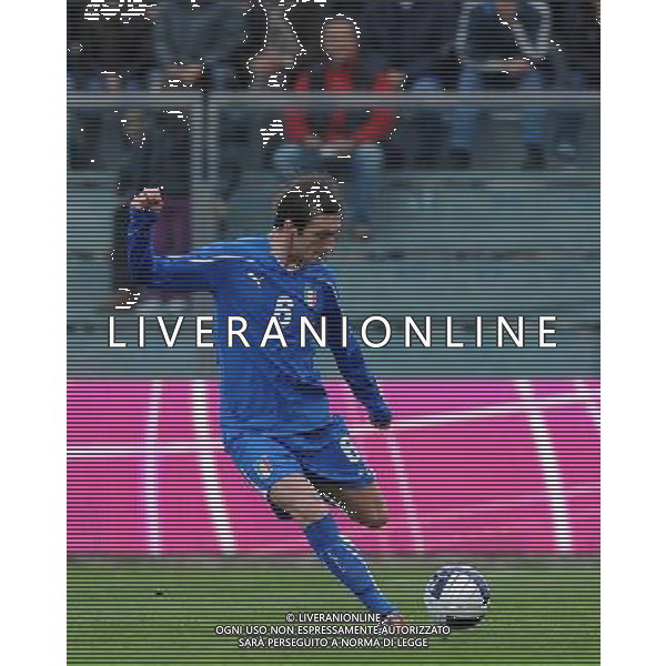 Gara Amichevole Nazionali Under 21 Fermo - 17.11.2010 Italia-Turchia Nella Foto:Luca CALDIROLA /Ph.Vitez-Ag. Aldo Liverani