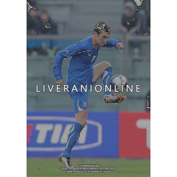 Gara Amichevole Nazionali Under 21 Fermo - 17.11.2010 Italia-Turchia Nella Foto:Luca CALDIROLA /Ph.Vitez-Ag. Aldo Liverani