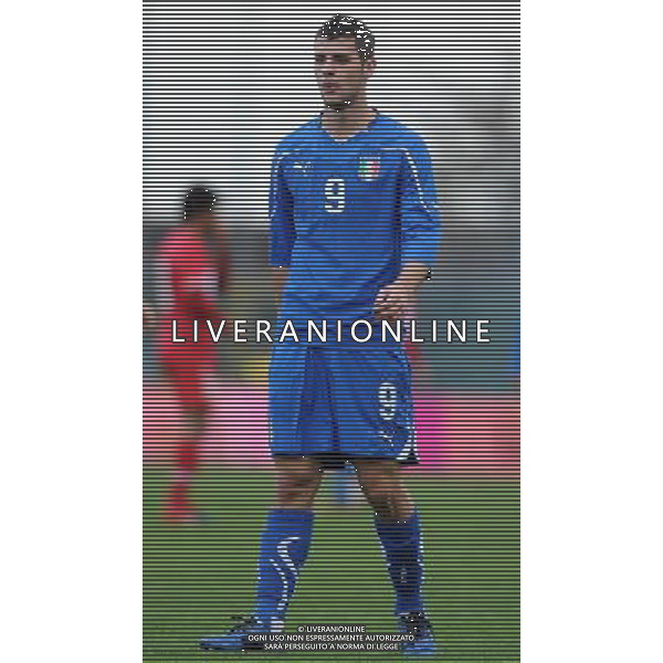 Gara Amichevole Nazionali Under 21 Fermo - 17.11.2010 Italia-Turchia Nella Foto:Mattia DESTRO /Ph.Vitez-Ag. Aldo Liverani