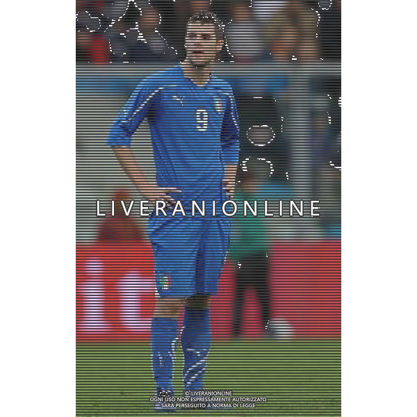 Gara Amichevole Nazionali Under 21 Fermo - 17.11.2010 Italia-Turchia Nella Foto:Mattia DESTRO /Ph.Vitez-Ag. Aldo Liverani