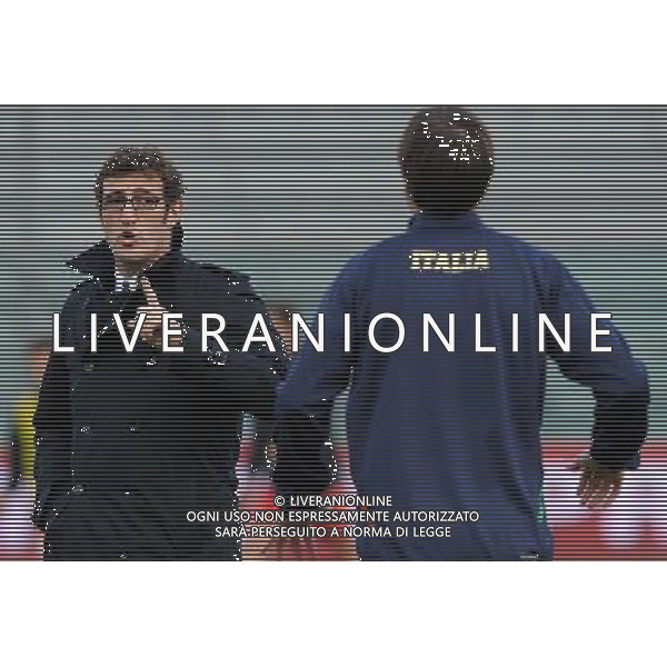 Gara Amichevole Nazionali Under 21 Fermo - 17.11.2010 Italia-Turchia Nella Foto:Ciro FERRARA /Ph.Vitez-Ag. Aldo Liverani