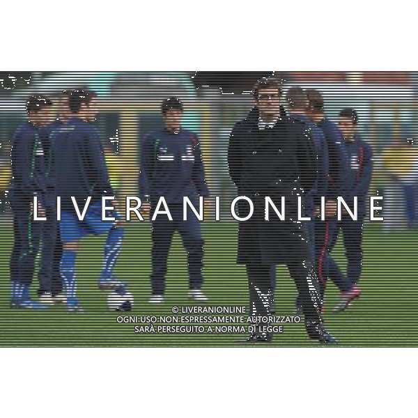 Gara Amichevole Nazionali Under 21 Fermo - 17.11.2010 Italia-Turchia Nella Foto:Ciro FERRARA /Ph.Vitez-Ag. Aldo Liverani