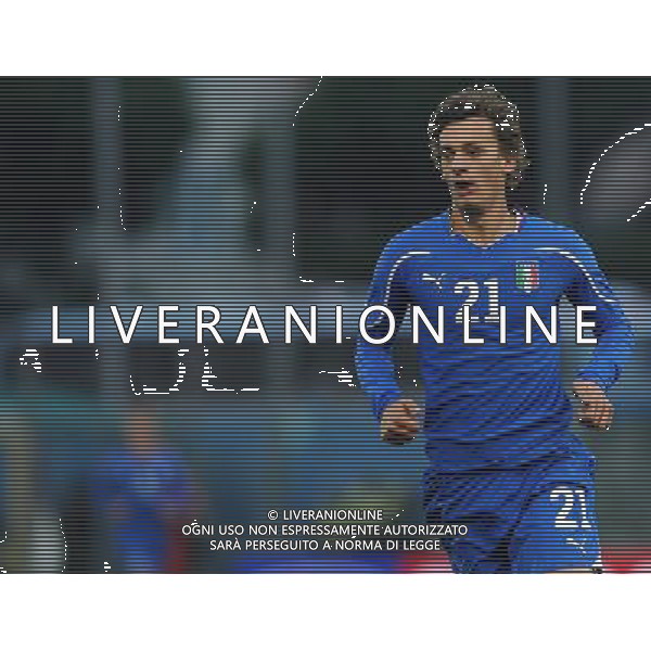 Gara Amichevole Nazionali Under 21 Fermo - 17.11.2010 Italia-Turchia Nella Foto:Manolo GABBIADINI /Ph.Vitez-Ag. Aldo Liverani