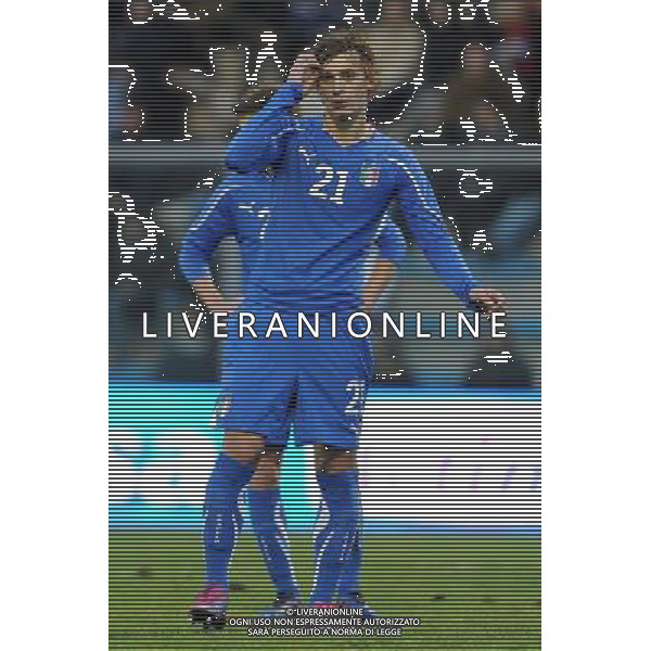 Gara Amichevole Nazionali Under 21 Fermo - 17.11.2010 Italia-Turchia Nella Foto:Manolo GABBIADINI /Ph.Vitez-Ag. Aldo Liverani