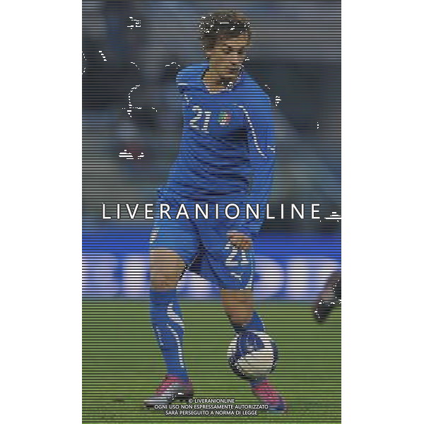 Gara Amichevole Nazionali Under 21 Fermo - 17.11.2010 Italia-Turchia Nella Foto:Manolo GABBIADINI /Ph.Vitez-Ag. Aldo Liverani