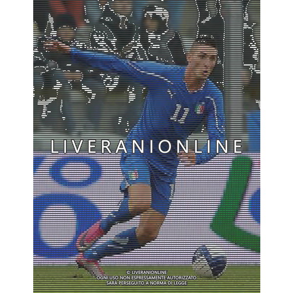 Gara Amichevole Nazionali Under 21 Fermo - 17.11.2010 Italia-Turchia Nella Foto:Federico MACHEDA /Ph.Vitez-Ag. Aldo Liverani