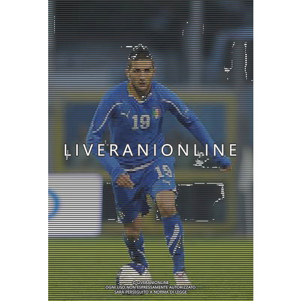 Gara Amichevole Nazionali Under 21 Fermo - 17.11.2010 Italia-Turchia Nella Foto:Giuseppe RIZZO /Ph.Vitez-Ag. Aldo Liverani