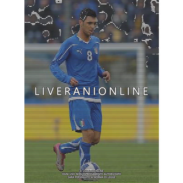 Gara Amichevole Nazionali Under 21 Fermo - 17.11.2010 Italia-Turchia Nella Foto:Roberto SORIANO /Ph.Vitez-Ag. Aldo Liverani