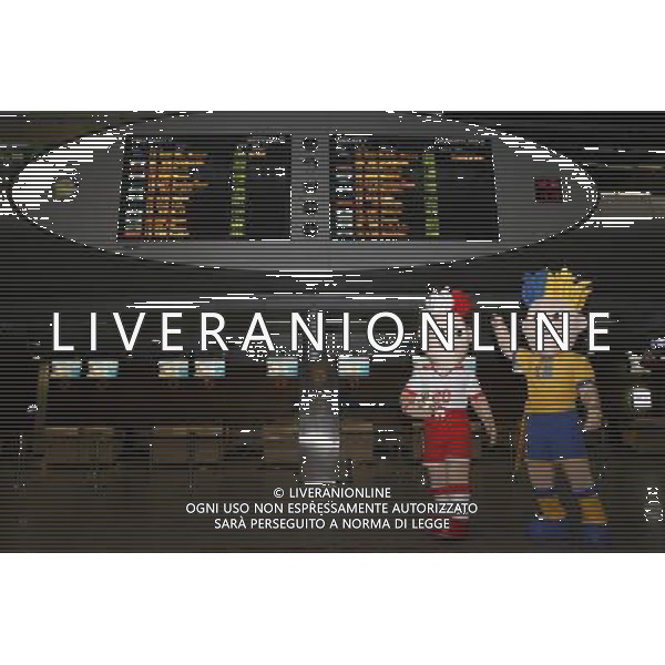 LE MASCOTTE DEI CAMPIONATI EUROPEI DI CALCIO 2012 CHE SI TERRANNO IN POLONIA ED UCRAINA FOTO KATARZYNA PLEWCZYNSKA/CYFRASPORT/NEWSPIX.PL - AG. ALDO LIVERANI SAS ITALY ONLY 