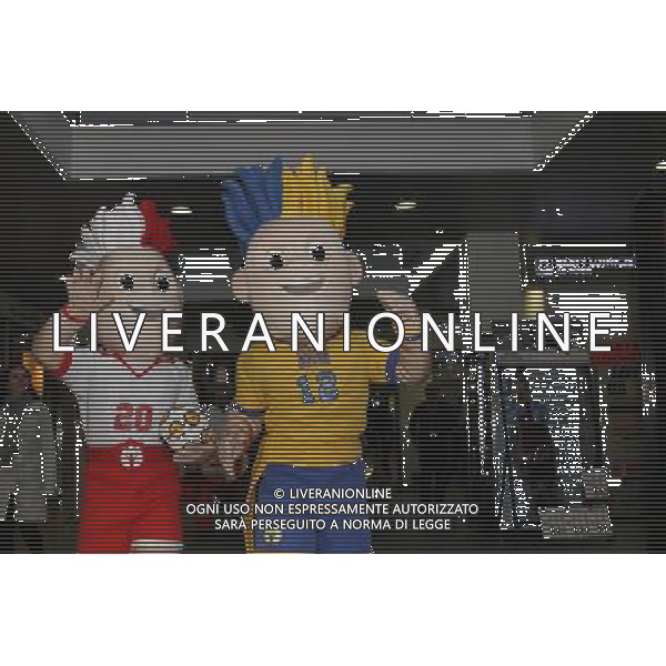 LE MASCOTTE DEI CAMPIONATI EUROPEI DI CALCIO 2012 CHE SI TERRANNO IN POLONIA ED UCRAINA FOTO KATARZYNA PLEWCZYNSKA/CYFRASPORT/NEWSPIX.PL - AG. ALDO LIVERANI SAS ITALY ONLY 