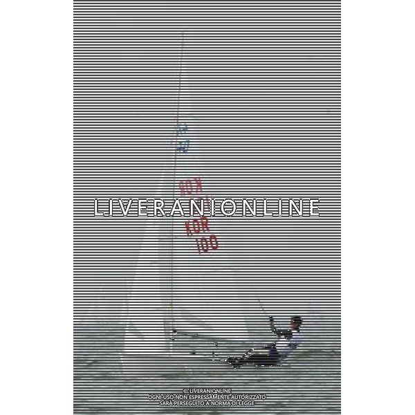 (101120) -- SHANWEI, Nov. 20, 2010 () -- South Korea\'s Jung Sungahn/Kim Daeyoung compete during the men\'s Double Handed Dinghy 470 race of sailing competition at the 16th Asian Games in Shanwei, south China\'s Guangdong Province, Nov. 20, 2010. South Korea\'s Jung Sungahn/Kim Daeyoung ranked the third place of the event after 12 rounds. (/Zhu Zheng) ©photoshot/Agenzia Aldo Liverani Sas - ITALY ONLY - CINA: 16mi Giochi Asiatici