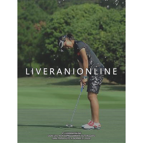 (101120) -- GUANGZHOU, Nov. 20, 2010 () -- Lin Xiyu of China competes during the women\'s team of golf competition at the 16th Asian Games in Guangzhou, south China\'s Guangdong Province, Nov. 20, 2010. China won the silver of the event with 571 scores. (/Yang Shiyao) ©photoshot/Agenzia Aldo Liverani Sas - ITALY ONLY - CINA: 16mi Giochi Asiatici