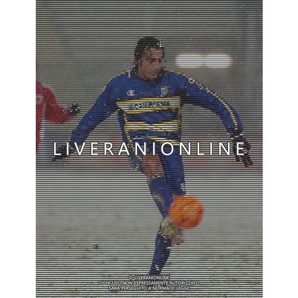 PARMA 26/02/04 COPPA UEFA 2003/04 PARMA-GENCLERBIRLIGI NELLA FOTO BARONE SIMONE PH GIGI ARCAINI/AG.ALDO LIVERANI