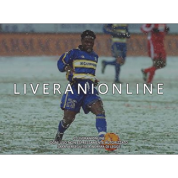PARMA 26/02/04 COPPA UEFA 2003/04 PARMA-GENCLERBIRLIGI NELLA FOTO CAMARA SORY PH GIGI ARCAINI/AG.ALDO LIVERANI