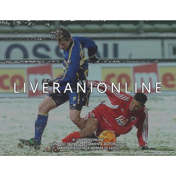 PARMA 26/02/04 COPPA UEFA 2003/04 PARMA-GENCLERBIRLIGI NELLA FOTO CAMMARATA FABRIZIO PH GIGI ARCAINI/AG.ALDO LIVERANI