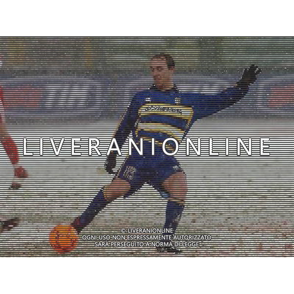 PARMA 26/02/04 COPPA UEFA 2003/04 PARMA-GENCLERBIRLIGI NELLA FOTO DONADEL MARCO PH GIGI ARCAINI/AG.ALDO LIVERANI
