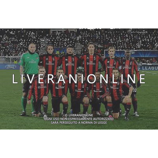 UEFA Champions League 2010/2011 Gruppo G Auxerre (Francia) - 23.11.2010 Auxerre-Milan Nella Foto:milan squadra formazione /Ph.Vitez-Ag. Aldo Liverani