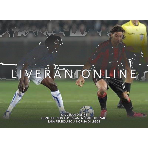 UEFA Champions League 2010/2011 Gruppo G Auxerre (Francia) - 23.11.2010 Auxerre-Milan Nella Foto:ibrahimovic /Ph.Vitez-Ag. Aldo Liverani